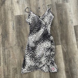 Animal print dress